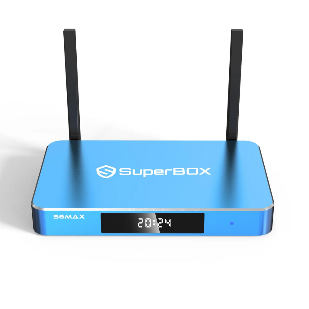 SuperBox S6 MAX Android TV Box WiFi 6 4GB 64GB