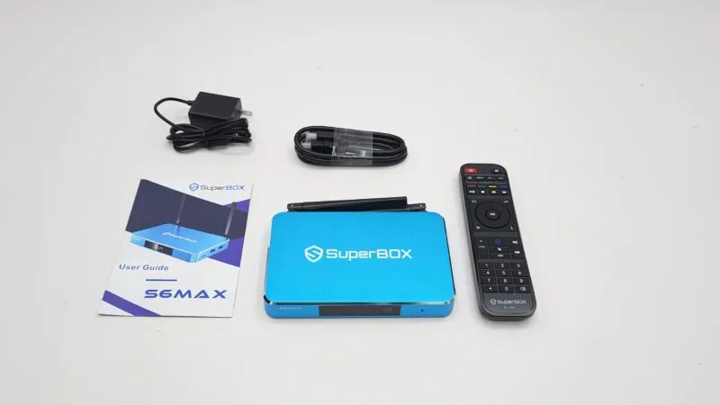 SuperBox S6 MAX Android TV Box WiFi 6 4GB 64GB