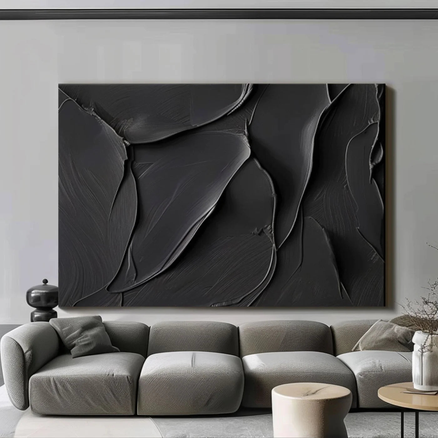 Minimalist Painting "Eternal Embrace”