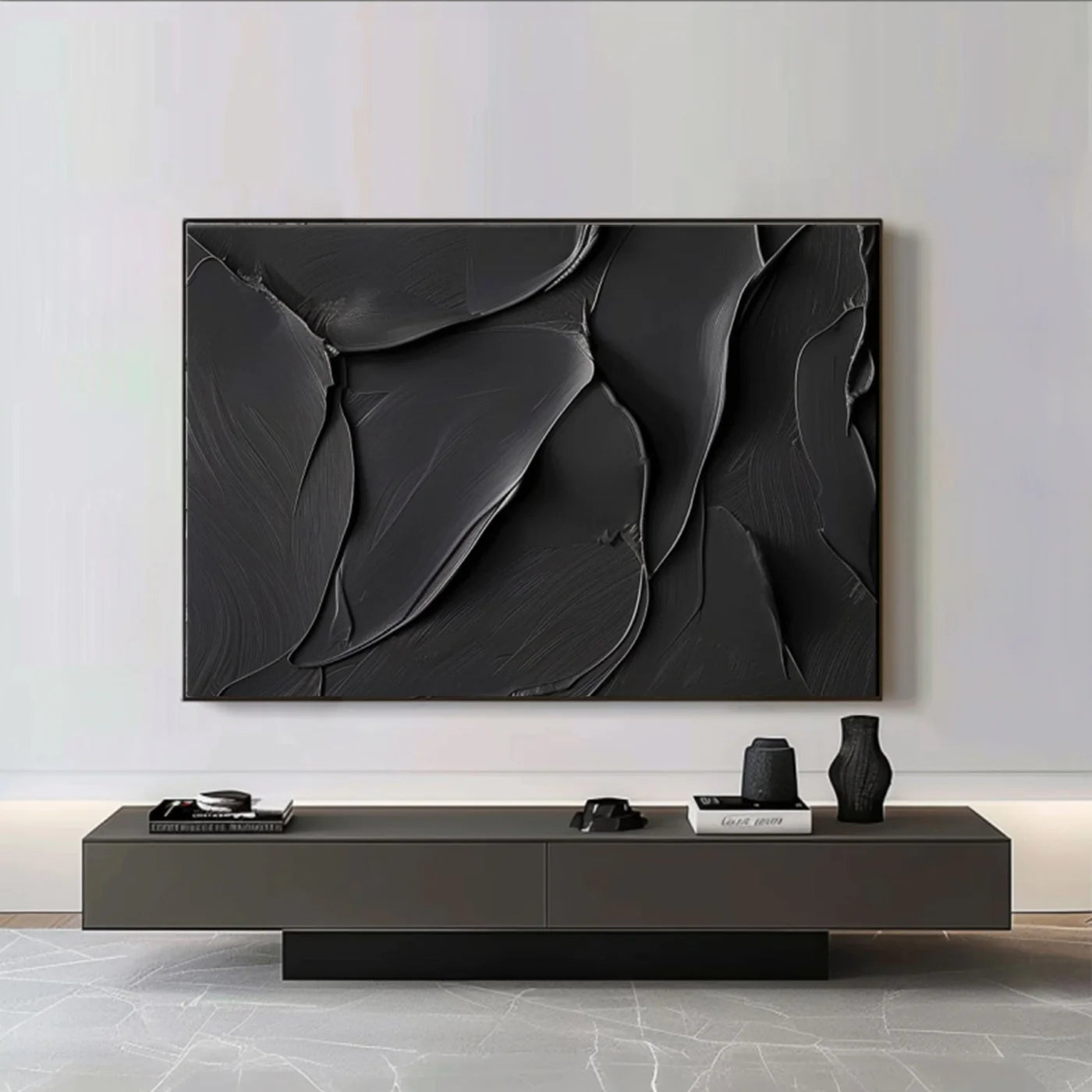Minimalist Painting "Eternal Embrace”